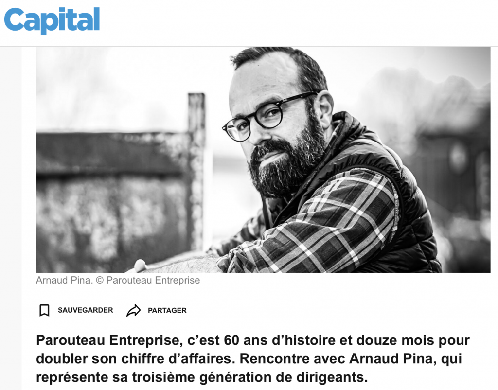 Arnaud Pina magazine Capital